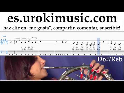 Tutorial de Trompa Imagine Dragons - Next To Me Clases Notas um-ih927