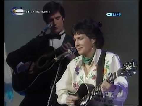 Dina - Amor De Água Fresca (Eurovision Song Contest 1992, PORTUGAL 🇵🇹) FC 1992, national final