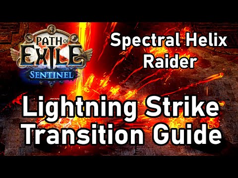 [PoE 3.18] Spectral Helix to Lightning Strike Raider | Transition Guide