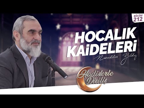 HOCALIK KAİDELERİ | Hadislerle Diriliş-212.Ders