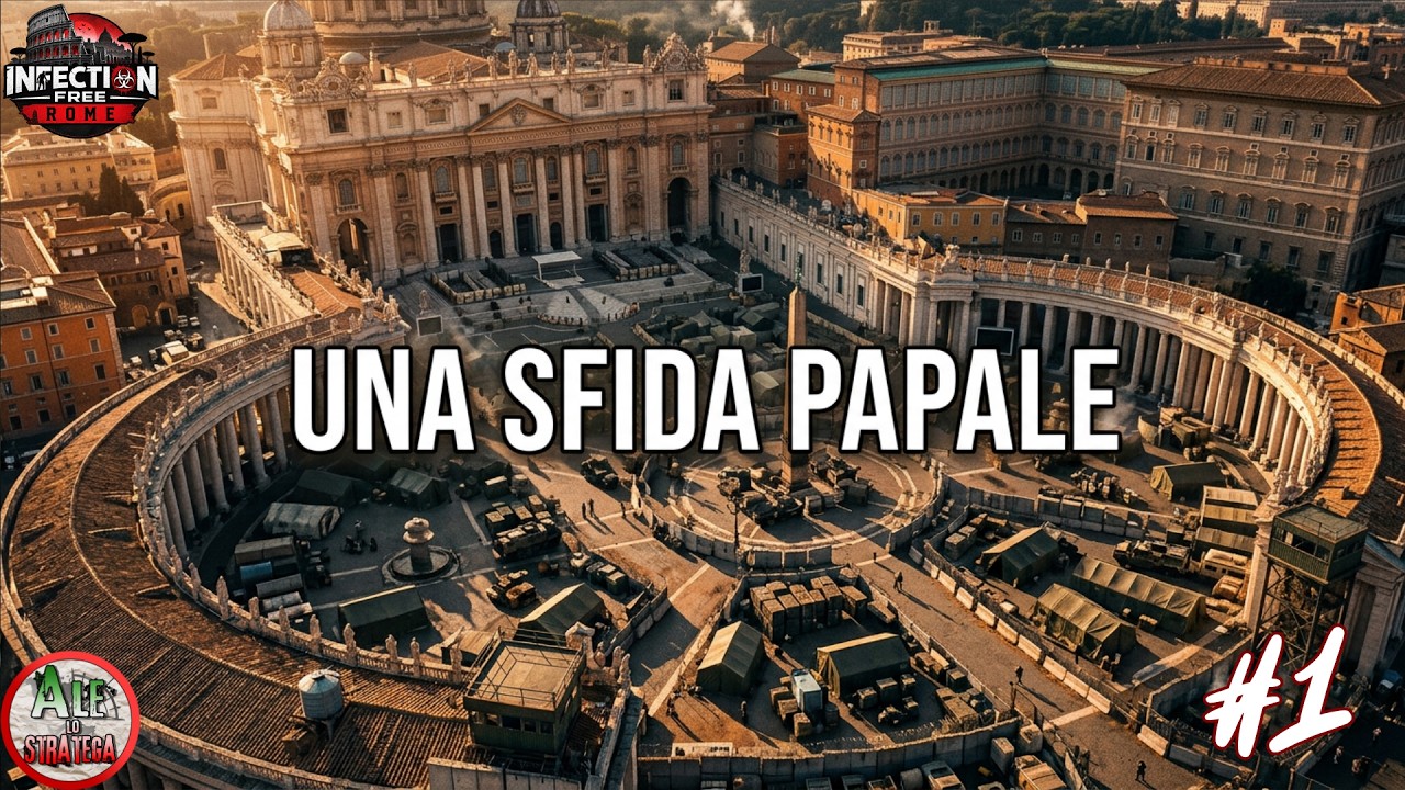 UNA SFIDA HARDCORE MA CON LA PROTEZIONE DEL PAPA || INFECTION FREE ROME || RUN 2 #1