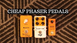 Video thumbnail for CHEAP PHASER PEDAL SHOOTOUT by Music Bliss Malaysia
