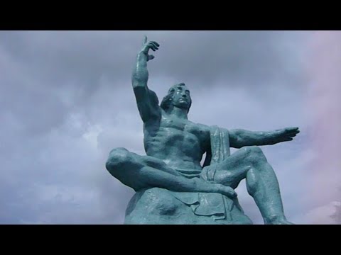 Nagasaki Peace Park and A-Bomb Hypocente