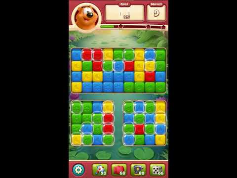 Toon Blast Level 3251 - NO BOOSTERS 🐻🐺🐱 | SKILLGAMING ✔️