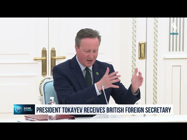 President Tokayev receives British Foreign Secretary