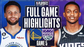 Golden State Warriors vs. Sacramento Kings Full Game 5 Highlights | Apr 26 | 2022-2023 NBA Playoffs