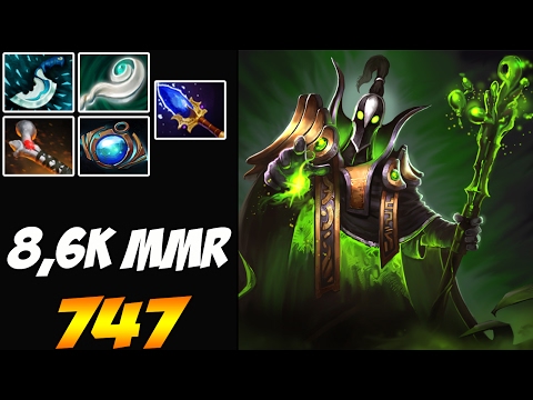 747 8600 MMR Plays Rubick vol 1 - Dota 2