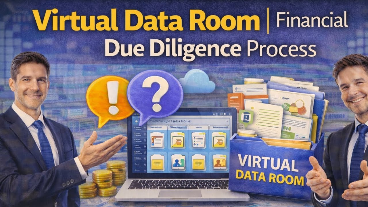 Virtual Data Room Explained | Financial Due Diligence Process | Good for Interview and Concept