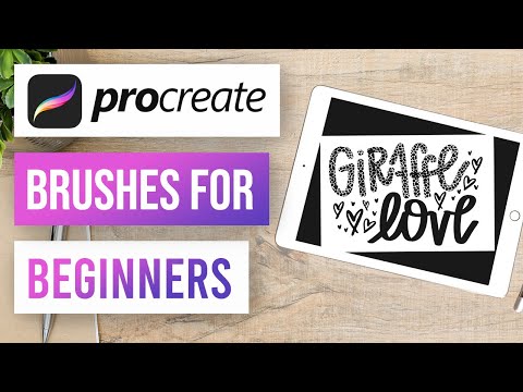 👍 Introduction to ProCreate Brushes for Beginners