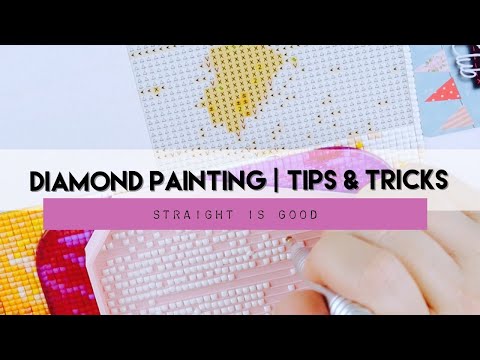 Diamond Painting Tips & Tricks | #24 Getting a Straight Edge