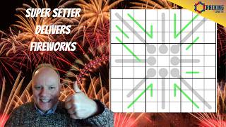 Fireworks from a Superb Setter