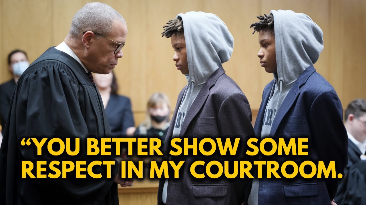 Judge Mocks Black Twin in Court, Shocked to Learn They're Genius Attorney in Disguise!