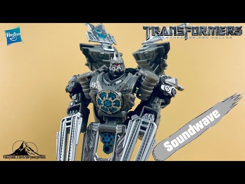 @TransformersOfficial Studio Series 62 Deluxe Class  (satellite mode) SOUNDWAVE Video Review