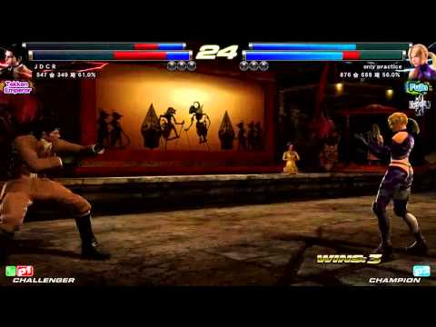 TEKKEN TAG2 UL 6/5 JDCR VS ONLY PRACTICE