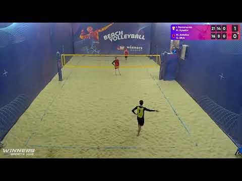 13:25 I. Romanenko / M. Kyselov - M. Anhelov / O. Bilyk 19.04.2023 | Winners Beach Volleyball