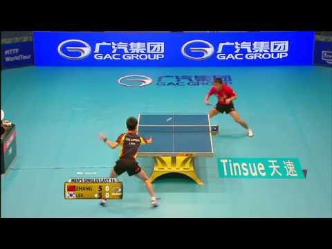 2015 Grand Finals MS-R16 Zhang Jike - Lee Sangsu (full match|short form in HD)