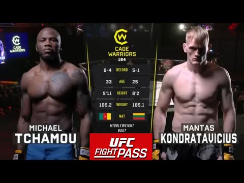 Mantas Kondratavicius vs Michael Tchamou full fight