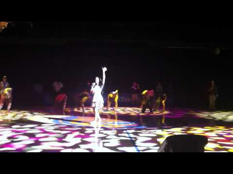 Ariel Sprague Cover Rihanna "We Found Love" Rehearsal Halftime Show