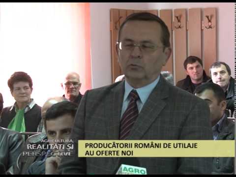 Realitati si Perspective 23 03 2014 Producatorii romani de utilaje au oferte noi partea 1