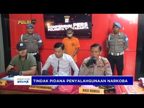 POLRESTA JOGJA UNGKAP TINDAK PIDANA PENYALAHGUNAAN NARKOBA