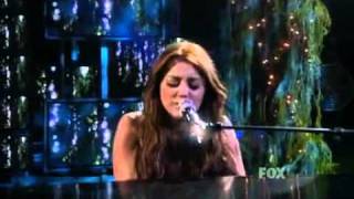 Miley Cyrus   When I Look At You Live American Idol 2010 MV DVDRip