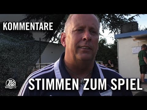 Die Stimmen zum Spiel (BW Grümerbaum - VfL Bochum, Testspiel)