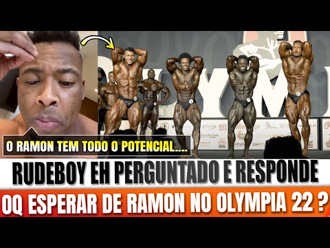 RUDEBOY MANDA O PAPO SOBRE O QUE ESPERAR SOBRE RAMON NO OLYMPIA 2022! E CITA CBUM, URS E+