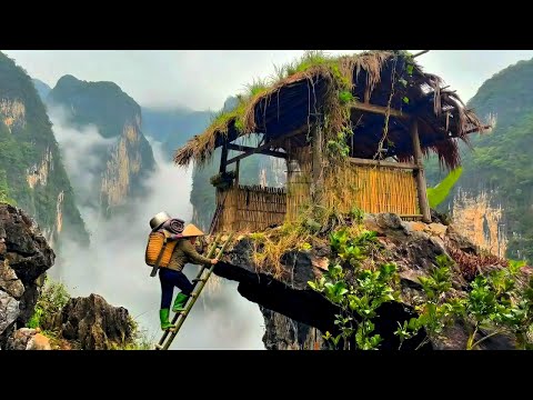 Full video The journey of a single mother in an abandoned house deep in the forest