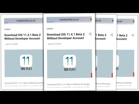 Download iOS 11.4.1 Beta 2 Without Developer Account