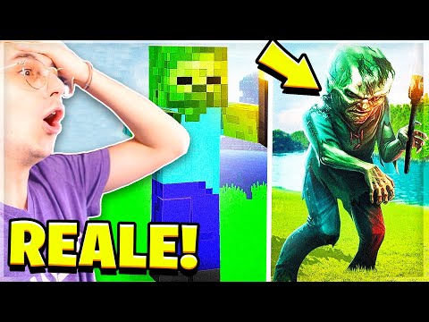 Minecraft Versus Real Life! Fun Minecraft Videos! (Ep. 2)