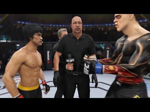 Bruce Lee vs. Evil Franky - EA Sports UFC 3