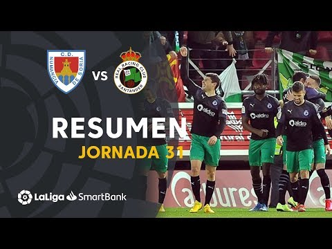 Resumen de CD Numancia vs Real Racing Club (1-2)