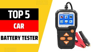 Top 5 Car Battery Testers You Need in 2025
