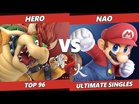Kagaribi 6 Top 96 - Hero (Bowser) Vs. Nao (Mario) SSBU Ultimate Tournament