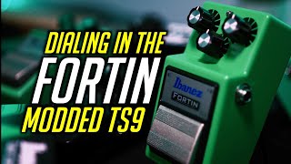 Video thumbnail for Dialing in the Fortin Modded TS9 by FortinAmps