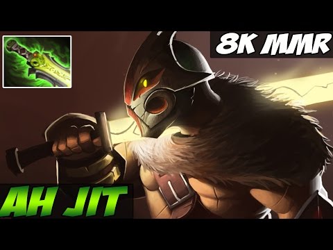 Ah Jit 8k MMR Plays Juggernaut With Ethereal blade - Dota 2