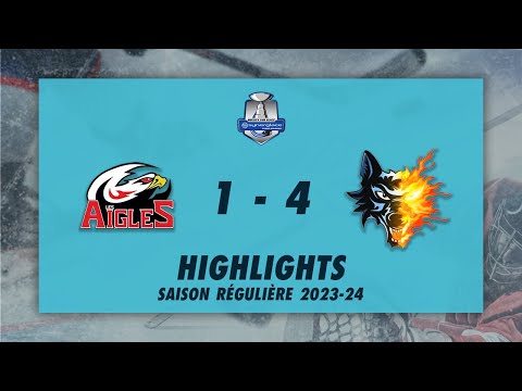 Aigles de Nice 1-4 Brûleurs de Loups de Grenoble - Highlights - Synerglace Ligue Magnus 2023/24