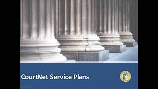 CourtNet Training: Service Plans