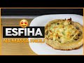 ESFIHA SAUDÁVEL NA MASSA DE 2 INGREDIENTES Fácil De Fazer E Delicioso