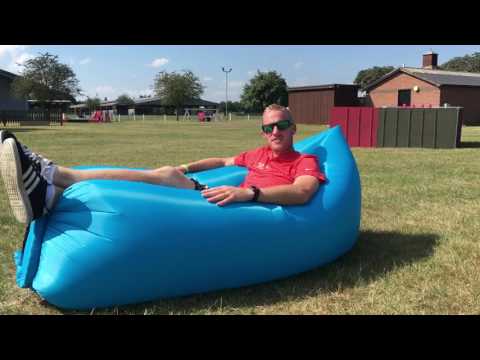 Inflatable couch / air lounger tutorial