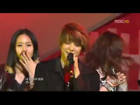 100515 MBC Music Core f(x) - NU ABO