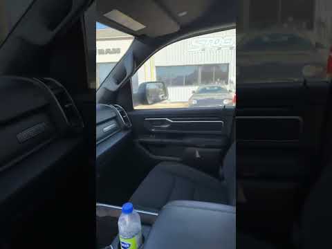 2025 Ram 1500 Big Horn 4x4 Crew Cab 5'7" Box in Black for sale at Stockie Chrysler in Waterloo, ON