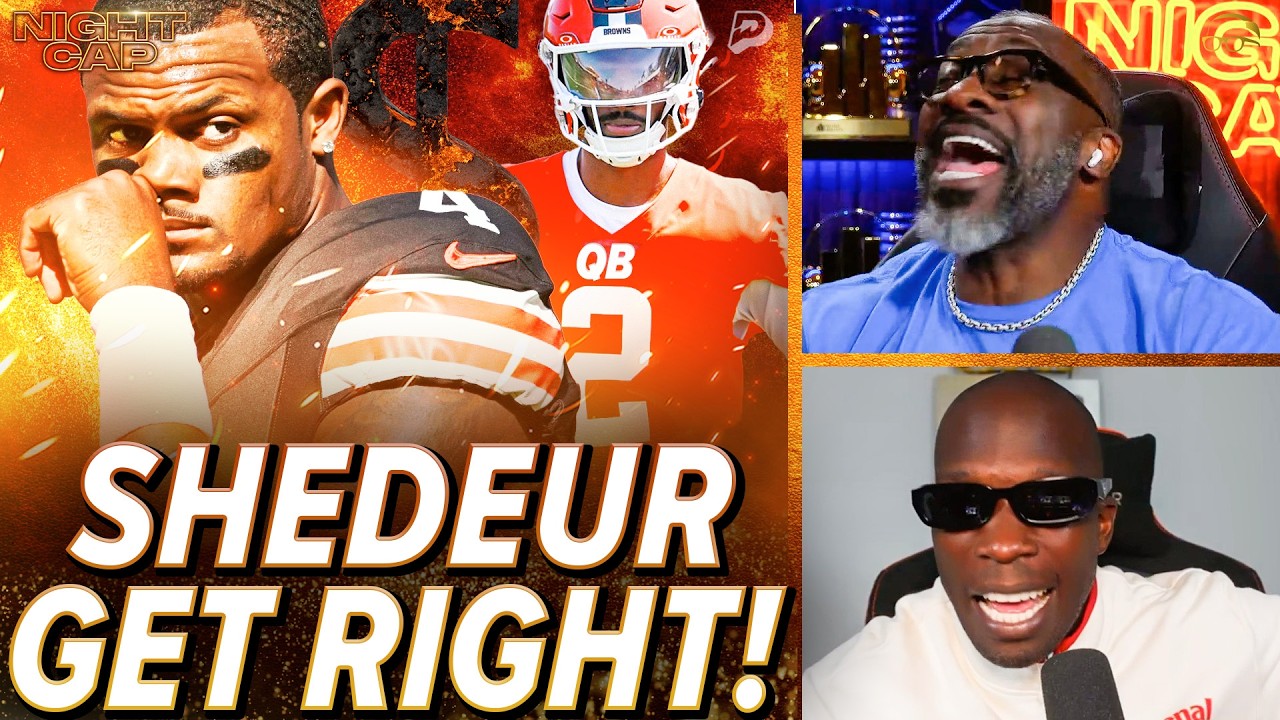 Unc & Ocho FEAR Deshaun Watson is going to put Shedeur Sanders on the BENCH in 2026! | Nightcap
