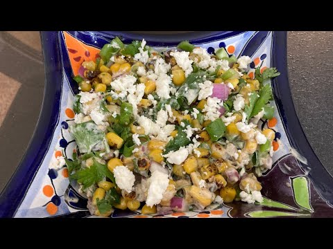 How To Make Mexican Street Corn Salad (Esquite)