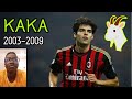 Football Reaction (FIRST TIME) to RICARDO KAKA In His Prime The Unstoppable Player 2003 2009 HD