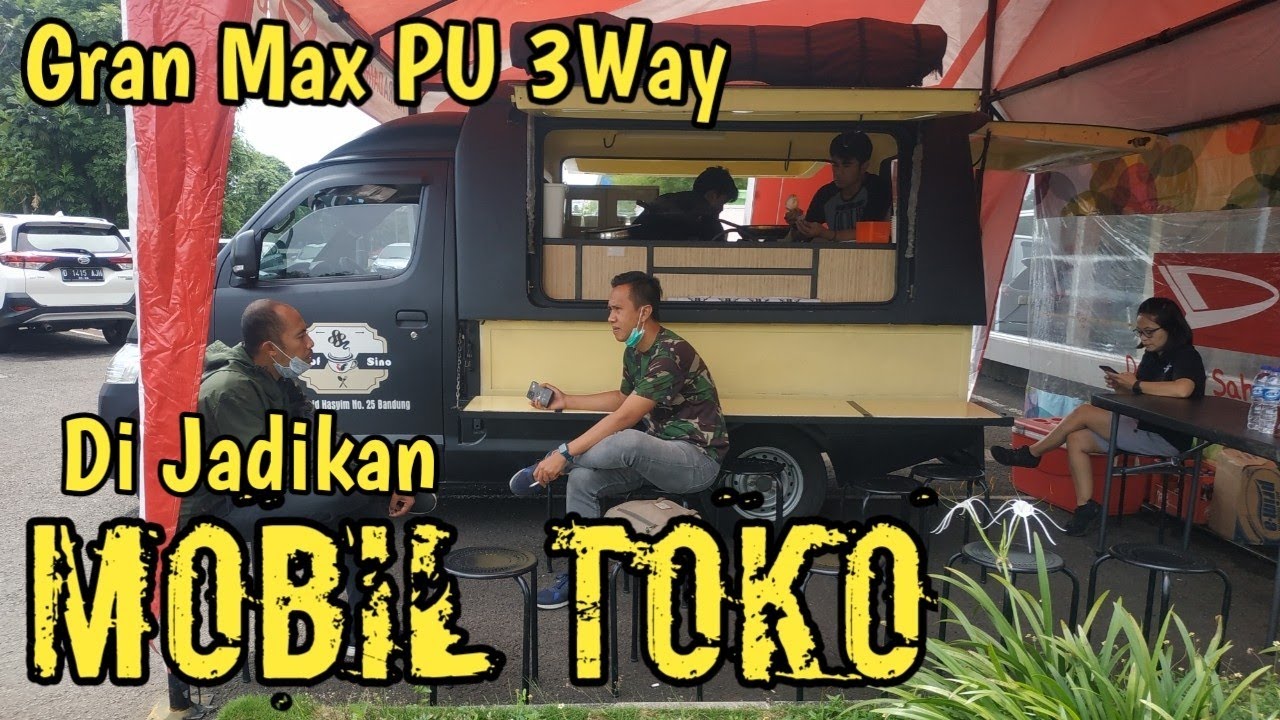 Mobil Toko ( Moko ) Daihatsu Gran Max PU 3way