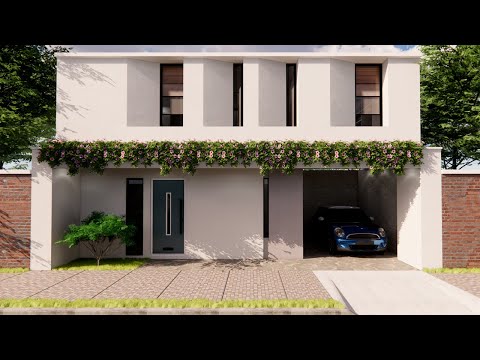 Casa De 10x5 Metros / Casa De Dos Pisos - Mini Casa 50 M2