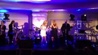 Aubrey O&#39;Day and Debbie Gibson free styling Wrecking Ball