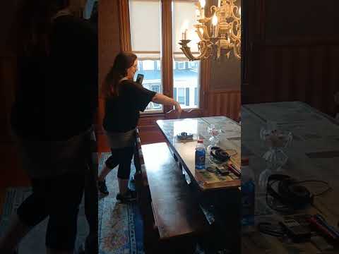 At the SK Pierce Mansion in Gardner, MA