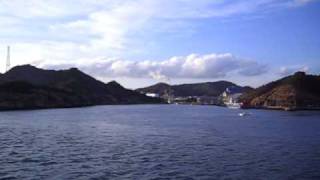 preview picture of video 'cruising around Naoshima from Uno port'